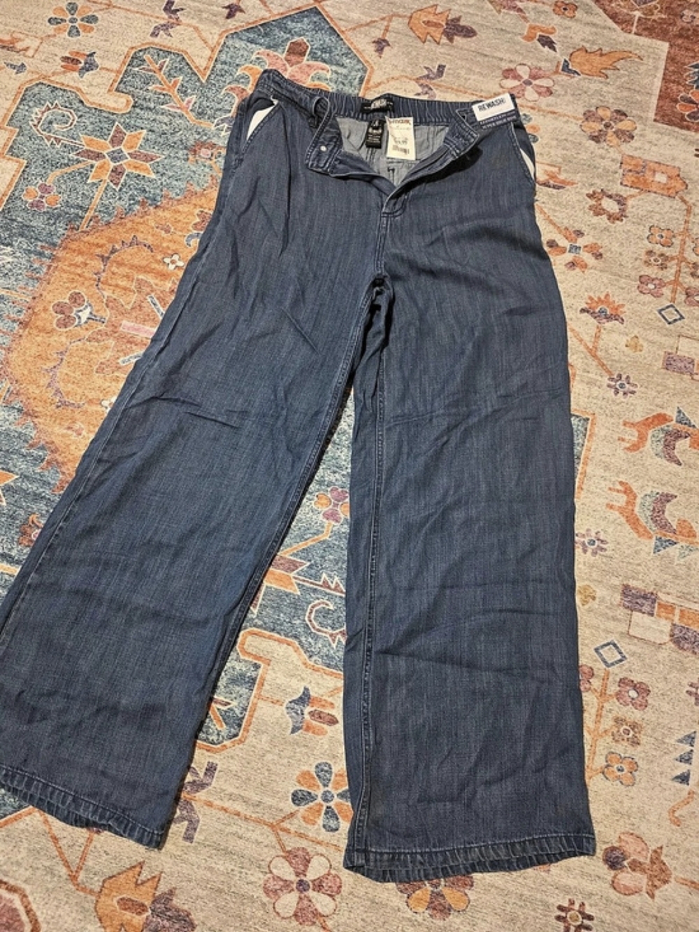 Rewash R2JH Wide Leg Jeans Blue Size 5/27 NWT